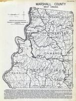 Marshall County - Union, Sand HIll, Washington, Webster, Clay, Cameron, Franklin, Meade, Liberty, West Virginia State Atlas 1933